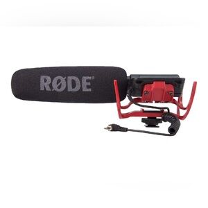 RØDE Black and Red VideoMic Microphone